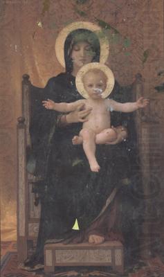 Adolphe William Bouguereau Virgin adn Child (mk26) china oil painting image